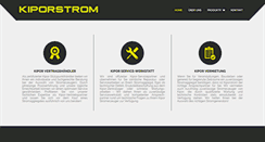 Desktop Screenshot of kiporstrom.de