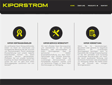 Tablet Screenshot of kiporstrom.de